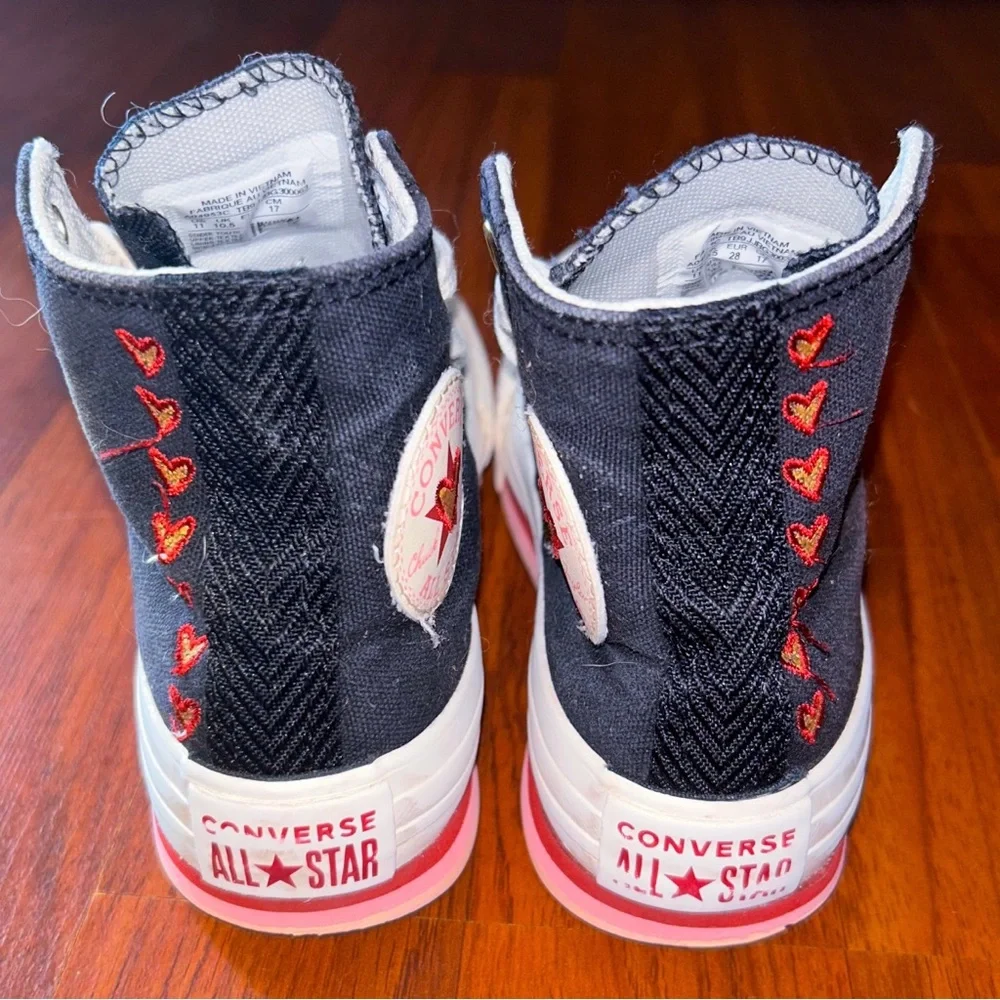 Converse All Star Chuck Taylor Eva Lift Hi Top Toddler Shoes Size 11